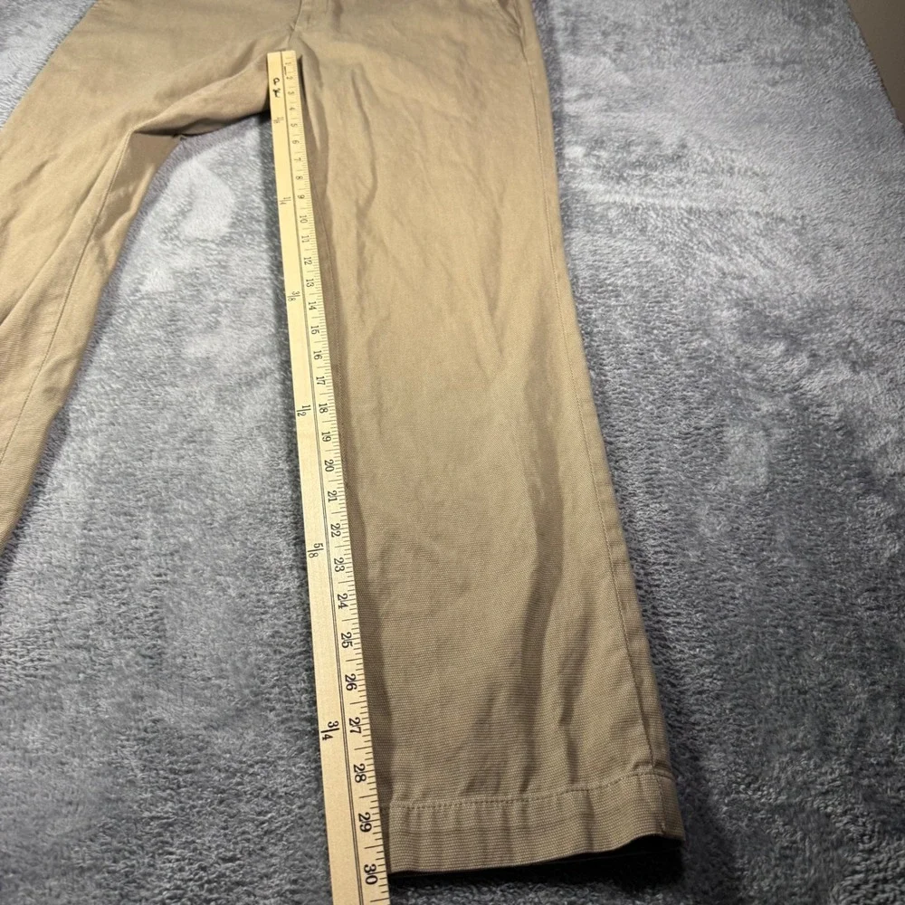 Banana Republic Aiden Fit Chinos Mens 32x32 Tan Khaki Textured Dobby Pants